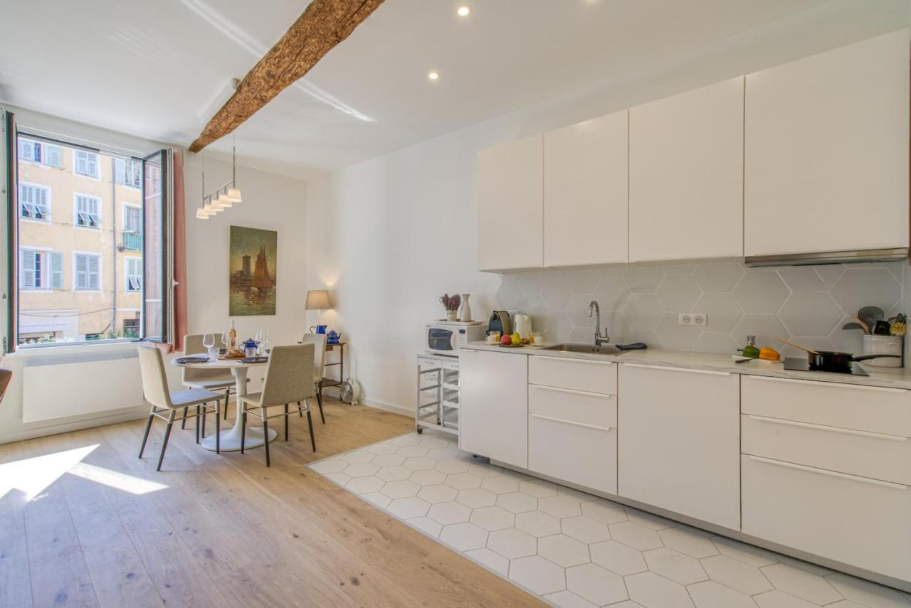 St Jobis - Charmant Appartement, Moderne Et Refait A Neuf, Vieux-Nice Eksteriør bilde