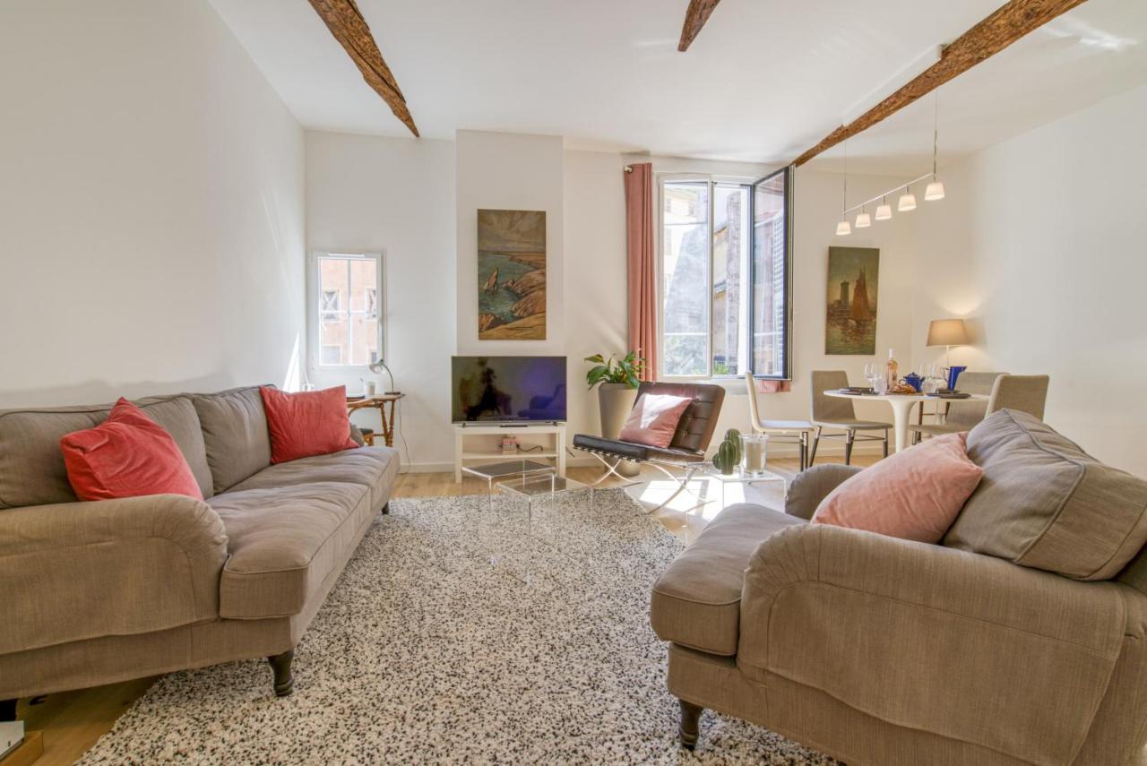 St Jobis - Charmant Appartement, Moderne Et Refait A Neuf, Vieux-Nice Eksteriør bilde